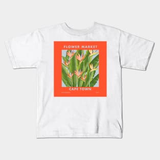 Flower Market Cape Town Kids T-Shirt